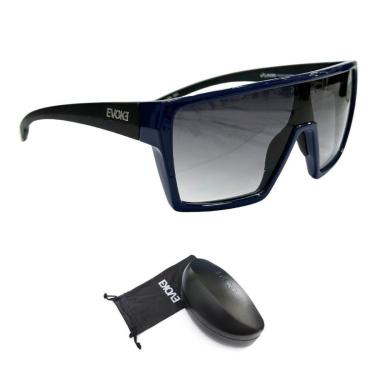 Imagem de Óculos de Sol Evoke Bionic Alfa D01 Blue Shine Black Silver-Unissex