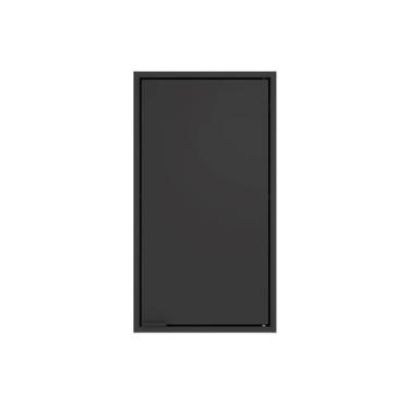 Imagem de Armário Aéreo Multiúso Itatiaia Smart - 1 Porta - Preto Matte