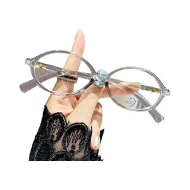 Imagem de Óculos de miopia armações de óculos ultraleve retro anti-luz azul arma