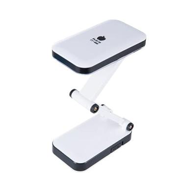 Imagem de Lâmpada de Mesa LED Proteção para os Olhos Recarregável Luminária Noite Plegável Quarto Lado da Cama Estudante Dormitório Leitura Estudo