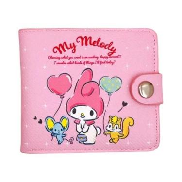 Imagem de Carteira De Moeda Em Couro PU Sanrio Hello Kitty Para Crianças, Porta 