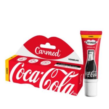 Imagem de Hidratante Labial Carmed Coca-Cola Vermelho 10G Quantidade:1, 1