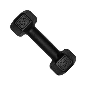 Imagem de Halter Sextavado Dumbell Pintado 3kg Academia Treino Ferro