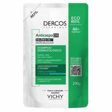 Imagem de Vichy Dercos Shampoo Anticaspa DS - Cabelos Normais a Oleosos Refil 200g-Unissex