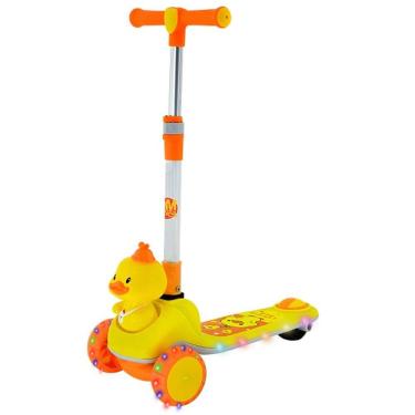 Imagem de Patinete Infantil Patinho Feliz com LUZ DM TOYS