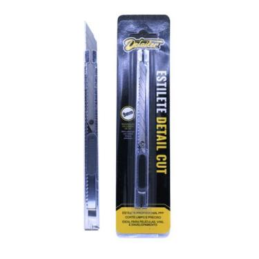 Imagem de ESTILETE DETAIL CUT LÂMINA DE 30º 9MM IDEAL P/ PPF VINIL DETAILER