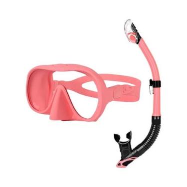 Imagem de Máscara Profissional De Mergulho Com Vidro Temperado, Óculos De Nataçã