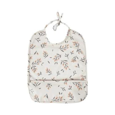 Imagem de Babadores Ajustáveis Impermeáveis De PU Para Bebês, Avental Infantil E