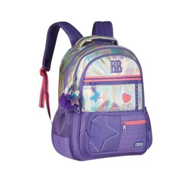 Imagem de Mochila De Costas Holográfica Rebecca Bonbon Juvenil Escolar - Clio St