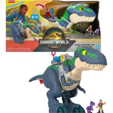 Imagem de Imaginext Jurassic World Rebirth T-REX 40 Cm Mattel - JGR40