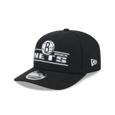 Imagem de BONE NEW ERA 9SEVENTY STRETCH SNAP BROOKLYN NETS NBA PRETO-Masculino