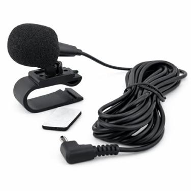 Imagem de Goodsby Microfone de 3,5 mm microfone viva-voz para carro estéreo de substituição para Alpine CDE-143BT CDE-175BT CDE-HD137BT CDE-SXM145BT ILX-007 iLX-407 iLX-F409 iLX-F509 INE-S920HD INE-W927HD