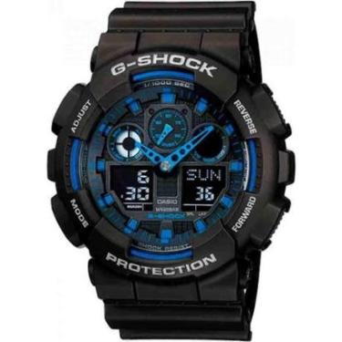 Imagem de Relógio Casio Masculino G-Shock GA-100-1A2DR-Masculino