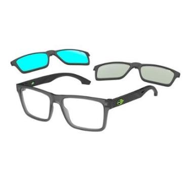 Imagem de Armação De Óculos Mormaii Swap Ng2 Magnetic m6187d1356 Fumê Fosco cat1-Masculino