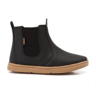 Imagem de Bota Infantil Masculina Klin Preto Goma - 46922-Masculino