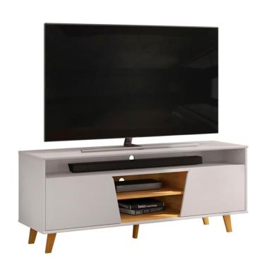 Imagem de Rack Bancada De Tv 60 Pol 150cm Elaine D04 Cedro/bali - Mpozenato