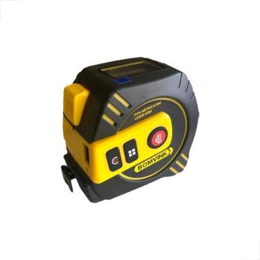 Imagem de Trena Digital 5m c/ Nível Laser 40m Bom6543 Bomvink
