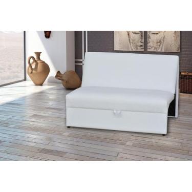 Imagem de Sofá Cama 2 Lugares Malu Sintetico Branco Matrix