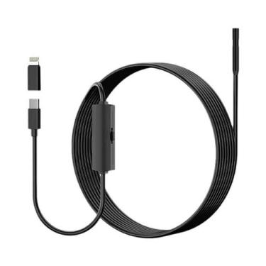 Imagem de Câmera Endoscópica Industrial HD1080P À Prova d'Água Tipo-C Para Inspe