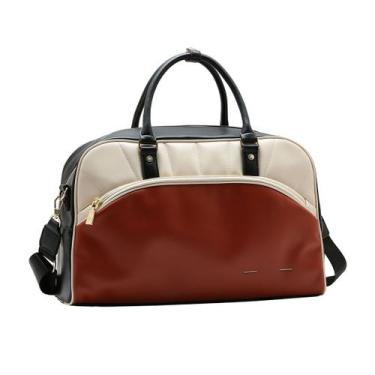 Imagem de Bolsa Feminina Chenson Travel De Mão Com Alça Transversal, Café cg8558