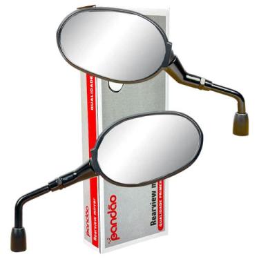 Imagem de Retrovisor Modelo Tiger 800 Haste Longa 90 Lente Convexa - Pandao