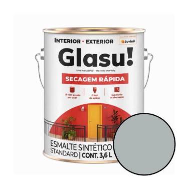 Imagem de Esmalte Sintético Platina 3,6L Glasurit Brilhante - GLASU! ACABAMENTOS