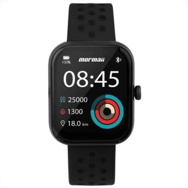 Imagem de Relógio Smartwatch Mormaii Touchscreen Life Cor:PretoGenero:UnissexTam