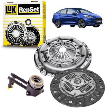 Imagem de Kit Embreagem Luk Plato + Disco + Atuador Fiesta 1.5 2017 - LUKREPSET