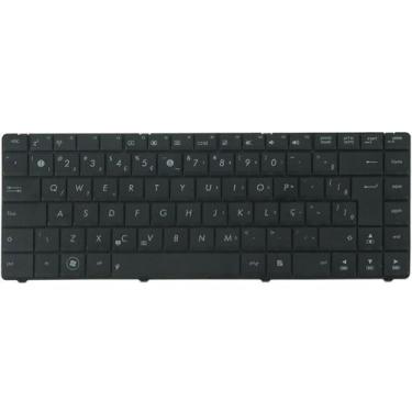 Imagem de Teclado para Notebook Asus X44C-K84C - BestBattery, Preto