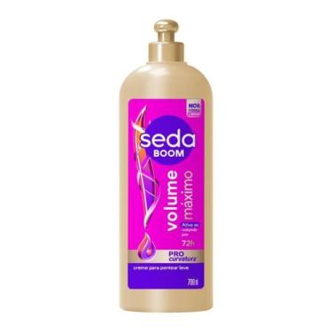 Imagem de Creme Para Pentear Seda Boom Definição Volume Máximo 700ml