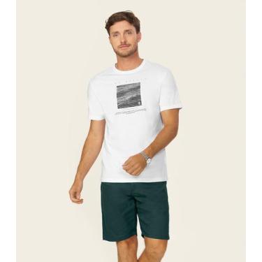 Imagem de Bermuda Masculina Sarja Cotton Diametro Verde, 48, Verde