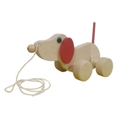 Imagem de Brinquedo de Madeira e movimento Cachorro Articulado - Fábrica da Imag