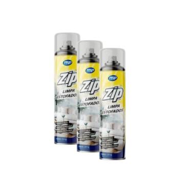 Imagem de Kit 3 Limpa Estofados Spray 300ml Zip - ZIP MP