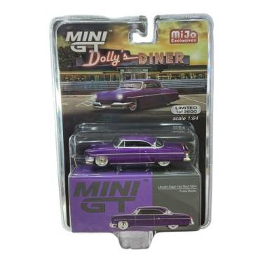 Imagem de Miniatura MiniGT Lincoln Capri Hot Rod 54 Purple 757 1:64