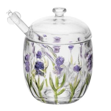 Imagem de Meleira com Pegador Lyor Lavanda Hand Painting Cristal