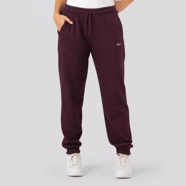 Imagem de Calça Fila Jogging Classic Winter B Feminina Marrom, G