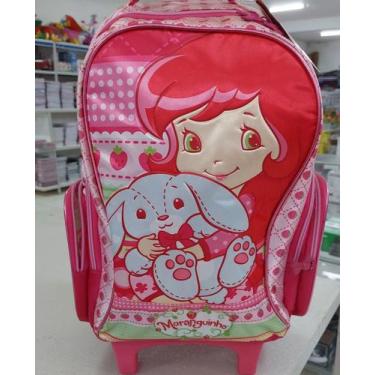 Imagem de Mochila Infantil designer da Moranguinho - PapelariaRF