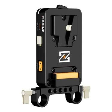 Imagem de Plate de Bateria V-Mount para Camera Rig VM-VP3 - zgcine