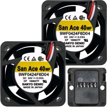 Imagem de Cooler Duplo 9WF0424H6504 24V 0.09A 6P Garantia 2 Anos - Sanyo Denky