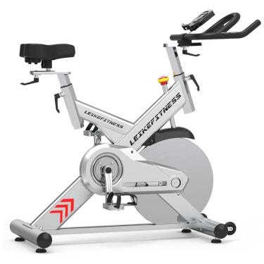 Imagem de Bicicleta Ergométrica P80400V com Monitor Digital e Assento Ajustável, LEIKEFITNESS, Azul