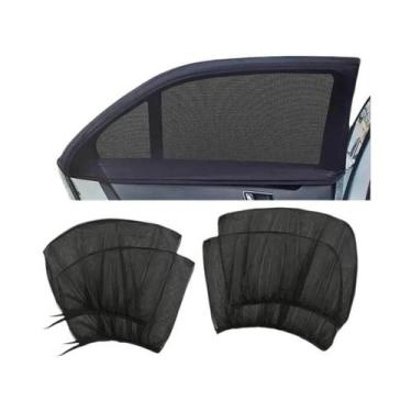Imagem de Conjunto De 4 Protetores Solares Para Carro, Fácil Instalação Com Ganc
