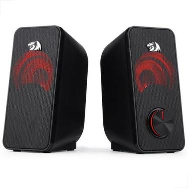 Imagem de Caixa de Som Gamer Redragon Stentor GS500 Stereo 2.0 Preto