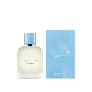 Imagem de Perfume Light Blue Pour Homme Masculino Eau de Toilette Citrus Aromatic 100ML Dolce & Gabbana