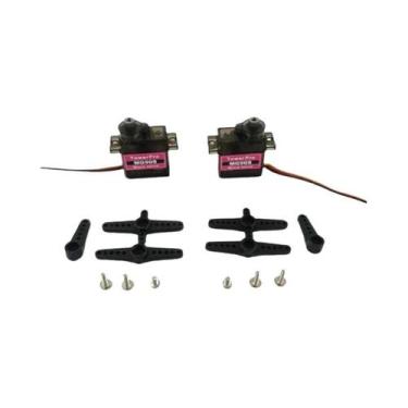 Imagem de Micro Servo De Metal 9g 4.8V-6.0V Para Helicóptero RC, Avião, Barco, C