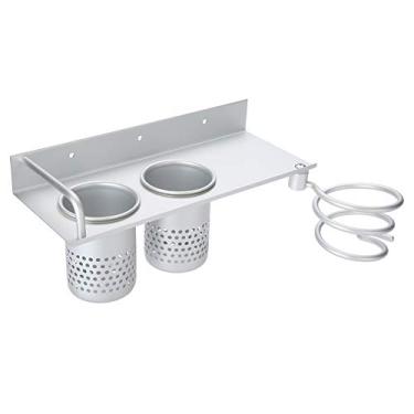 Imagem de Suporte para secador de cabelo, organizador de secador de cabelo, suporte para secador de cabelo para quarto para banheiro para hotel e casa