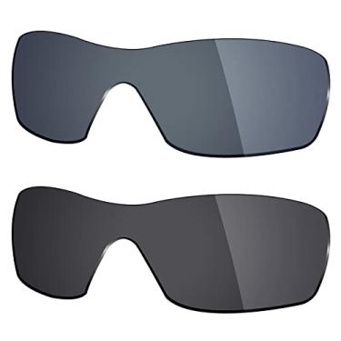 Imagem de 2 pares de lentes polarizadas de substituição da Mryok para óculos de sol Oakley Dart – Opções