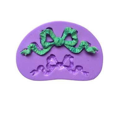 Imagem de Confeitaria dos moldes, F768 MOLDE DE SILICONE LAÇOS CONFEITARIA ARTESANATO