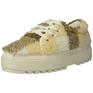 Imagem de TOMS Tênis feminino Alpargata com cadarço, Marrom multi, 34