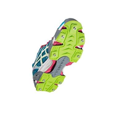 Imagem de STABILicers Chuteiras de tração para corrida na neve e gelo, cinza/verde