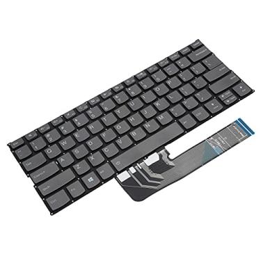 Imagem de Teclado retroiluminado, teclado retroiluminado para ioga, teclado para acessórios de laptop Lenovo Yoga 730-13ikb/730-13iwl/730-15ikb/730-15iwl